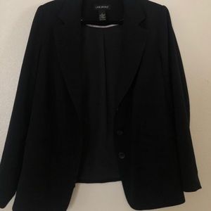 Lane Bryan plus women work dress formal blazer